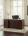 Brookhaven - Executive Desk - Dark Brown