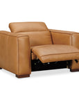 MS - Fresco Power Recliner With Power Headrest - Light Brown
