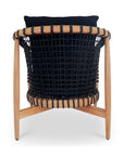 Kuna - Outdoor Lounge Chair - Black