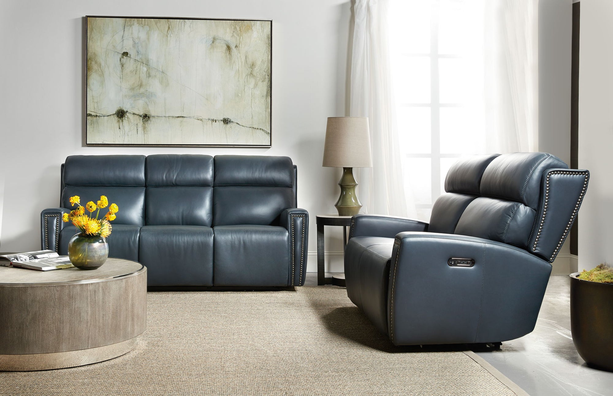 MS - Ruthe Zero Gravity Power Sofa With PH &amp; Hidden Console
