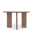 Lia - Round Dining Table - Dark Brown