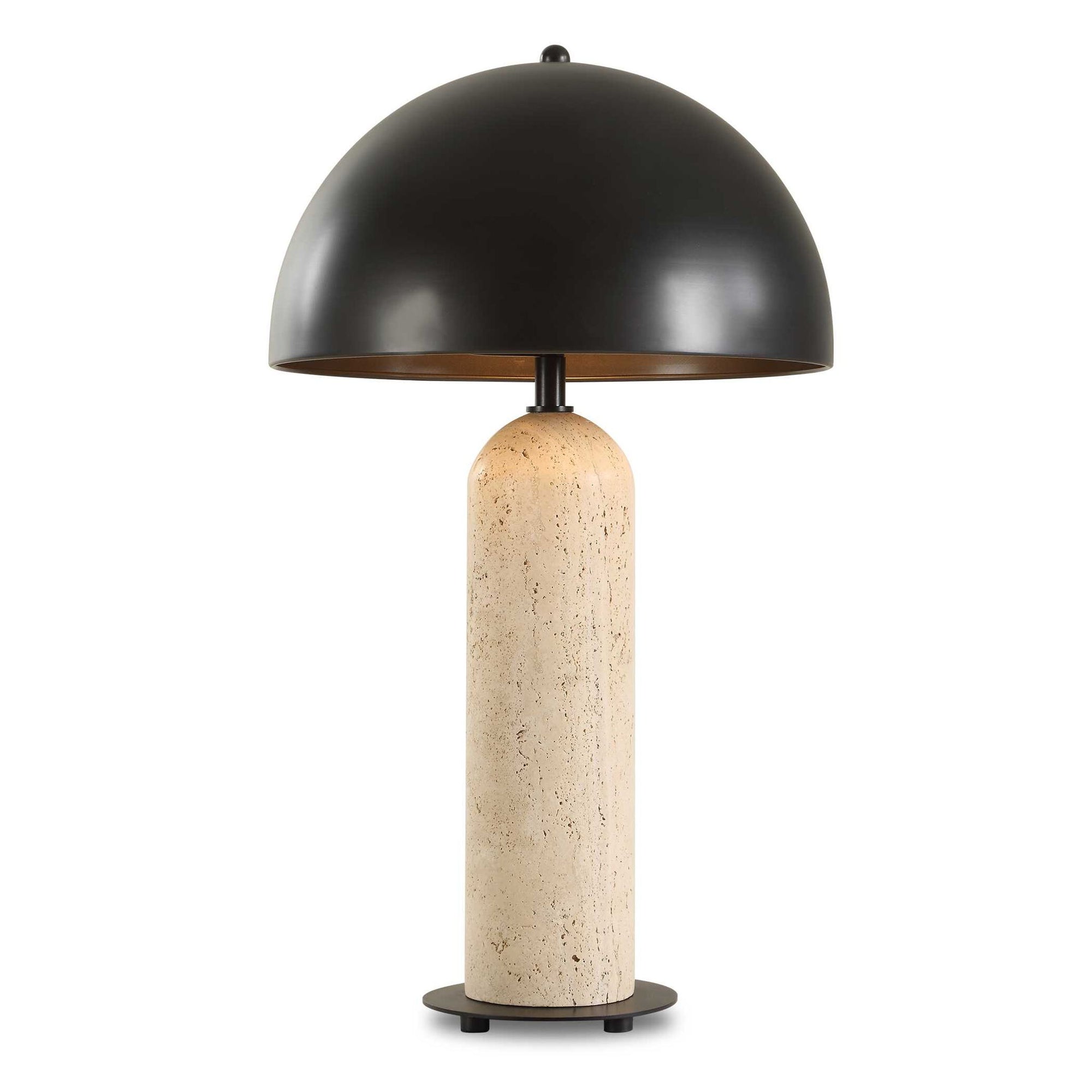 Tanaka - Indoor-Outdoor Table Lamp - Black / Beige