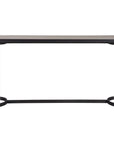 Basuto - Steel Console Table - Light Brown