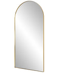 Crosley - Arch Mirror - Antique Brass