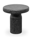 Nia - Outdoor Side Table - Charcoal / Gray