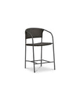 Zola - Outdoor Counter Chair - Dark Brown