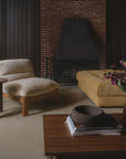 Pierce - Accent Chair Faux Fur - Brown