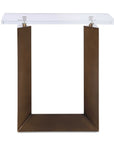 Mcelroy - Modern Side Table - Bronze