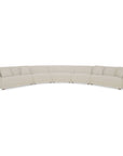 Fraser - 5 Piece Modular Sectional - White