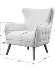 Donya - Accent Chair - Cream