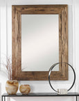 Rennick - Wood Mirror - Dark Brown
