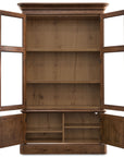 Cashiers - Display Cabinet - Chestnut