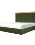 Nina - King Bed - Forest Green