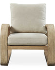 Barbora - Wooden Accent Chair