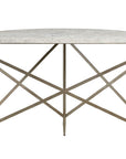 Avaline - Spier Console Table - Bronze / Gray