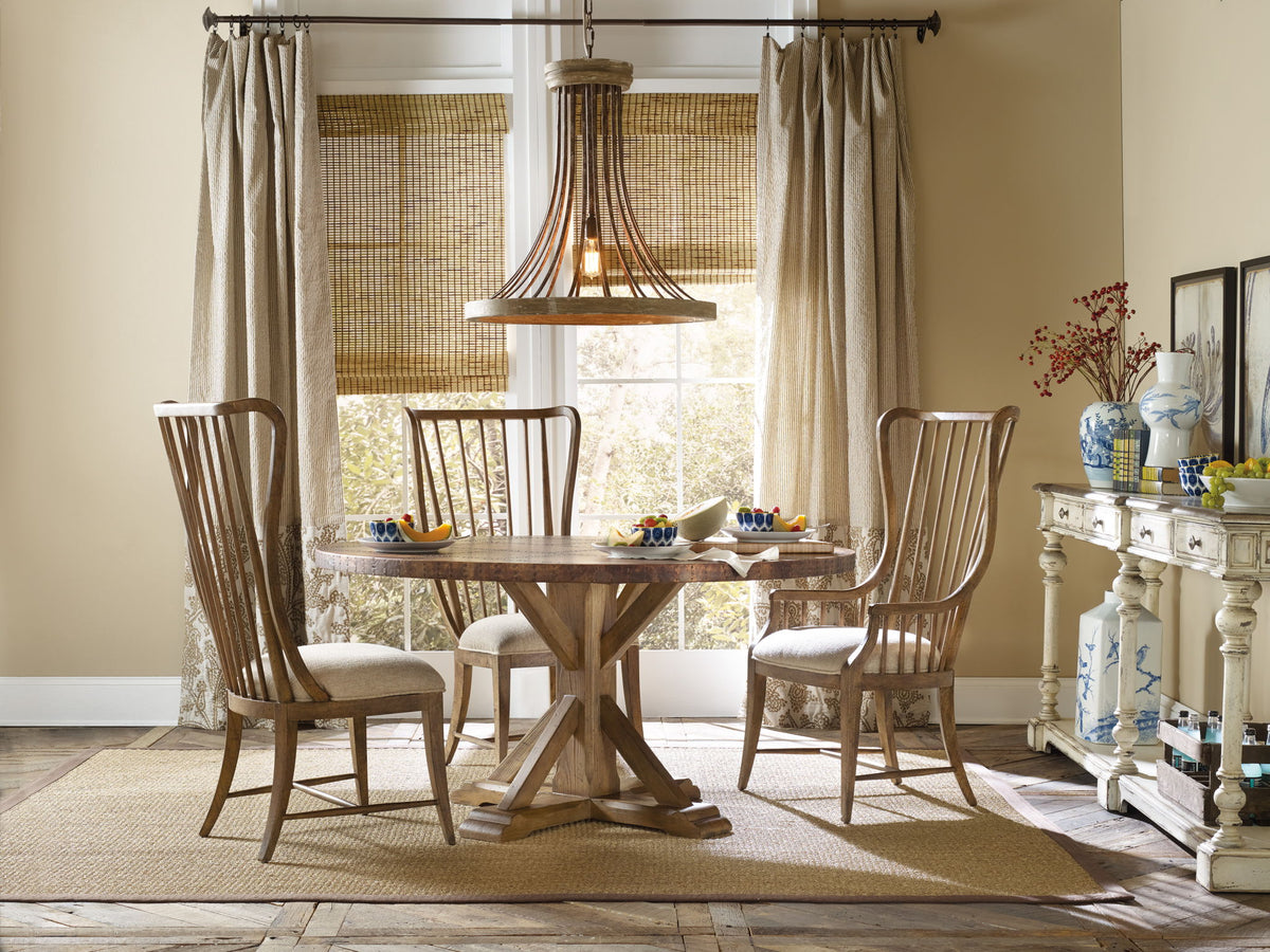 Sanctuary - Tall Spindle Side Chair (Set of 2) - Beige