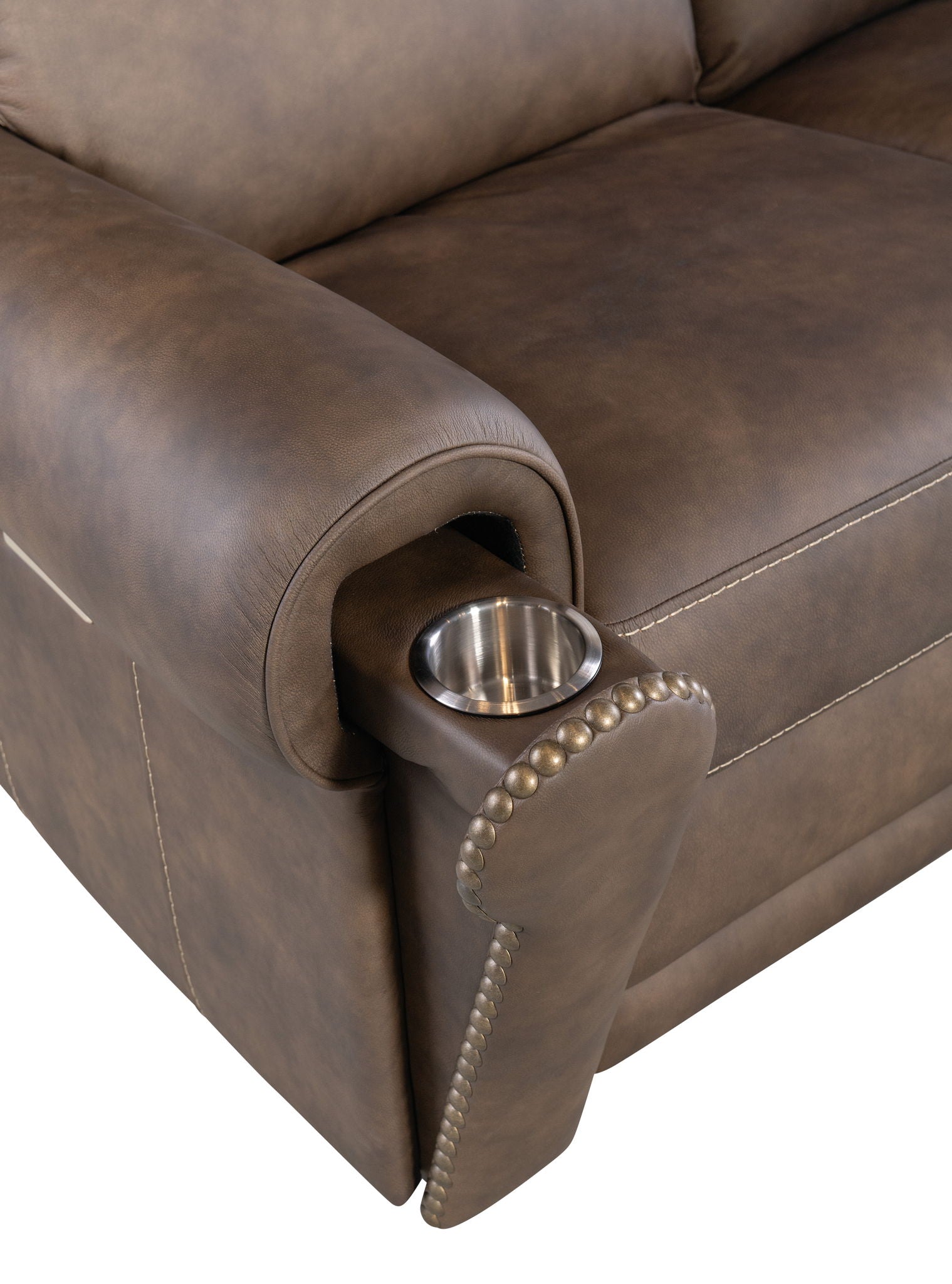MS - Duncan Power Sofa With Power Headrest &amp; Lumbar