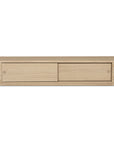 Round - Off Floating Console Table - Natural