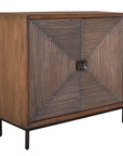 Bottom Line - 2 Door Wood Cabinet - Woodtone