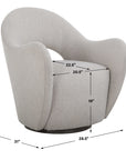 Wander - Fabric Swivel Chair