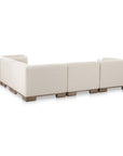 June - Classic L-Shaped Modular Sectional - Oatmeal