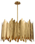 Golden - Gate 8 Light Industrial Pendant