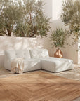 Sunseeker - 2 Piece Outdoor Nook - Brown Stripe