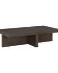 Folke - Rectangular Coffee Table - Dark Brown