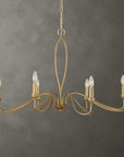 Corella - 8 Light Chandelier - Gold