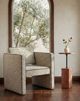 Caro - Side Table Alicante Marble - Rosso / Red