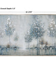 Walk In The Meadow - Landscape Art - Pearl Silver