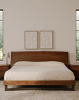 Bent - Queen Size Bed - Smoked