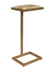 Gamora - Marble Drink Table - Gold / Green