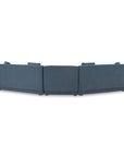 Fraser - 3 Piece Modular Sectional With Slipper - Deep Blue