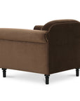 Harmony - Fabric Accent Chair - Dark Brown