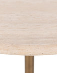 Malani - Travertine Gathering Table