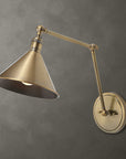 Exeter - 1 Light Adjustable Sconce - Gold