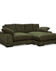 Plunge - Sectional - Dark Green