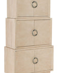 Nouveau Chic - Bar Cabinet - Light Brown