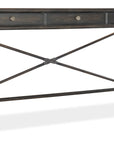 Retreat - Pole Rattan Console