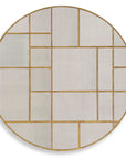 Geometric - Round Mirror