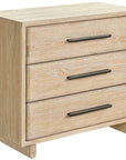 Modern - Three Drawer Nightstand