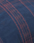Terranea - Indoor/Outdoor Cannon Pillow - Dark Blue/Red