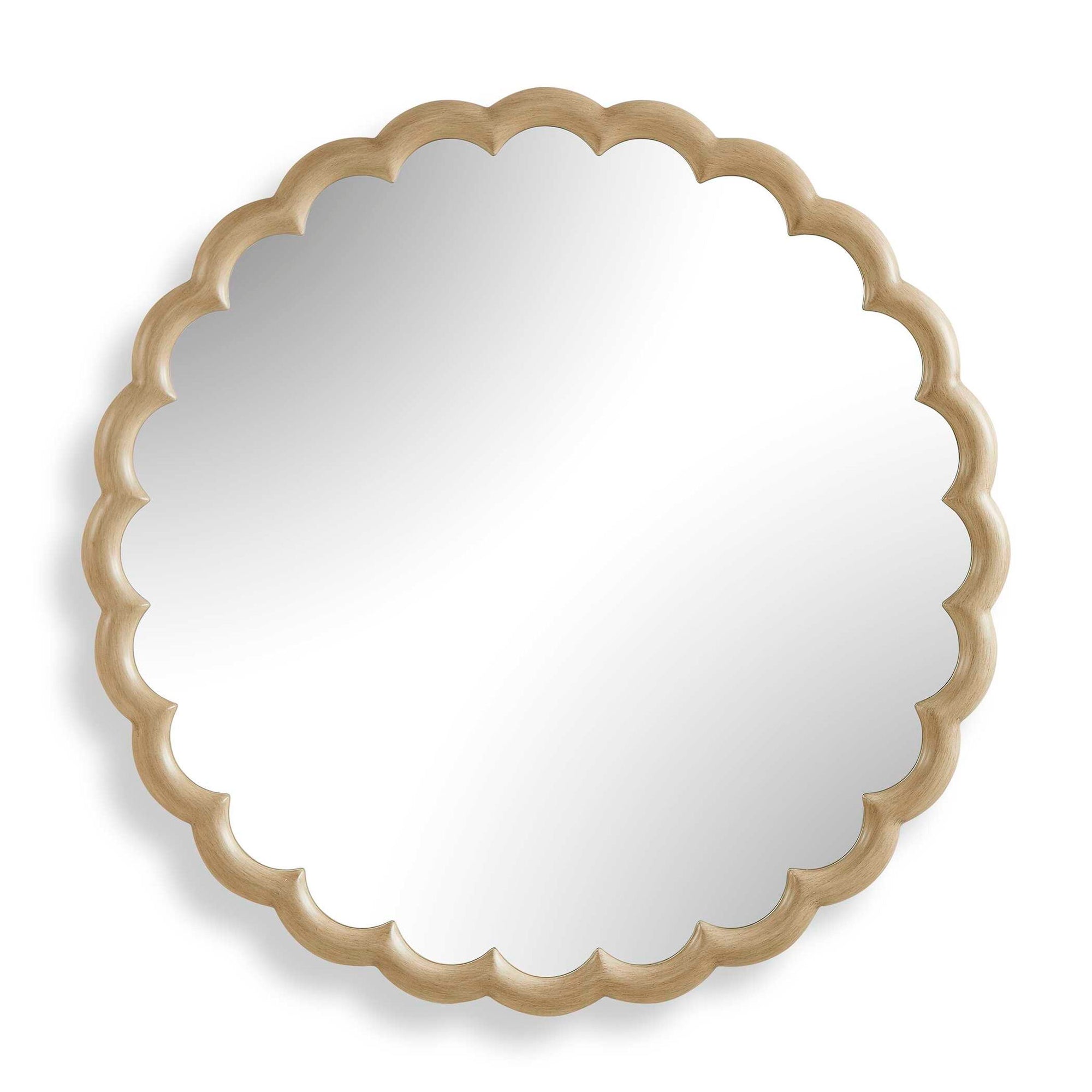 Cerrito - Round Mirror - Burnished Ivory