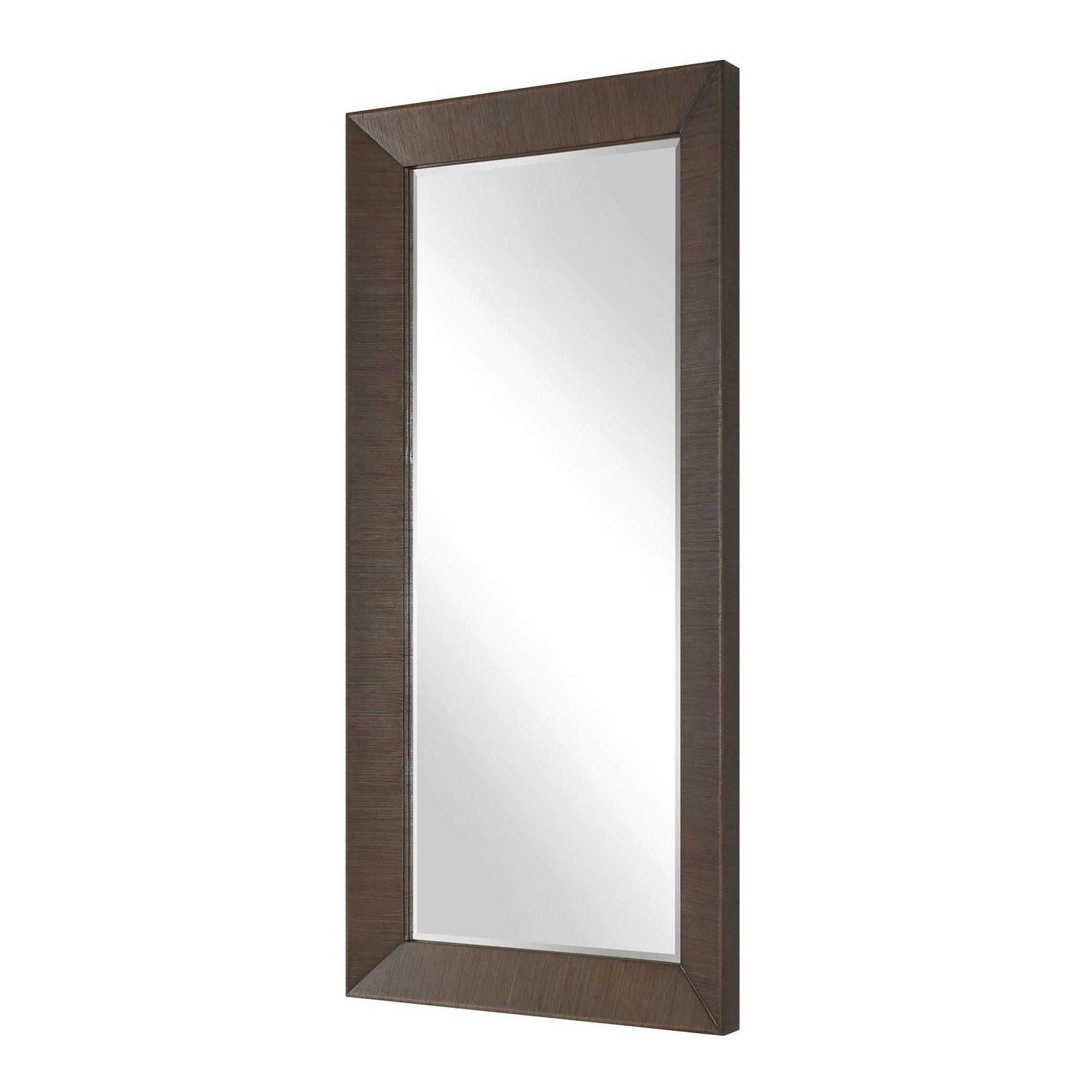Pearce - Tall Walnut Mirror - Woodtone