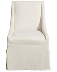 Modern - Townsend Castered Dining Chair - White