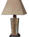 Slate - Accent Lamp - Light Brown