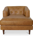 Dunmore - Chaise - Tan / Brown