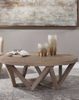 Kendry - Reclaimed Wood Coffee Table - Light Brown