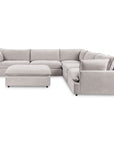 Caplan - 6 Piece Modular Sectional With Ottoman